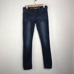 Express Jeans Skinny Dark Wash Denim 2R